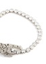 Detail View - Click To Enlarge - VENNA - Leopard embellished zircon chain bracelet