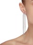Detail View - Click To Enlarge - VENNA - Crystal star fringe drop earrings