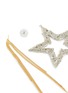 Detail View - Click To Enlarge - VENNA - Crystal star fringe drop earrings