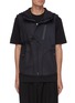 Main View - Click To Enlarge - Y-3 - Buckle strap zip front hooded jacket