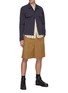 Figure View - Click To Enlarge - 3.1 PHILLIP LIM - Elastic waist pleated shorts