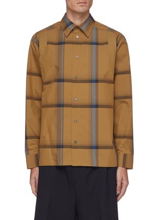Main View - Click To Enlarge - 3.1 PHILLIP LIM - Oversized check shirt