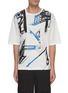 Main View - Click To Enlarge - 3.1 PHILLIP LIM - Roadster print boxy T-shirt
