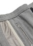  - 3.1 PHILLIP LIM - Metallic nylon panel jogging sweatpants