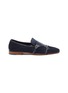 Main View - Click To Enlarge - MALONE SOULIERS - Julian double monk strap loafers