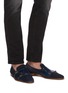 Figure View - Click To Enlarge - MALONE SOULIERS - Julian double monk strap loafers