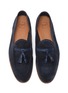Detail View - Click To Enlarge - MALONE SOULIERS - Alberto tassel detail sculpted loafers