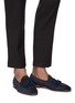 Figure View - Click To Enlarge - MALONE SOULIERS - Alberto tassel detail sculpted loafers