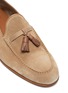 Detail View - Click To Enlarge - MALONE SOULIERS - Alberto tassel suede leather loafers