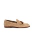 Main View - Click To Enlarge - MALONE SOULIERS - Alberto tassel suede leather loafers