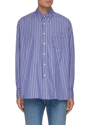 Main View - Click To Enlarge - OUR LEGACY - 'Borrowed' pinstripe shirt