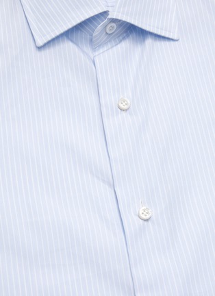  - ISAIA - Parma stripe cotton shirt