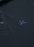  - ISAIA - Logo embroidered cotton polo shirt