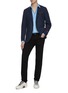 Figure View - Click To Enlarge - ISAIA - 'Cortina' single breasted notch lapel blazer