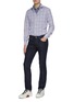 Figure View - Click To Enlarge - ISAIA - Classic cotton blend polo shirt