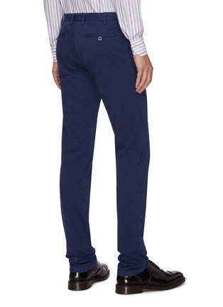Back View - Click To Enlarge - ISAIA - Slim Fit Stretch Chinos