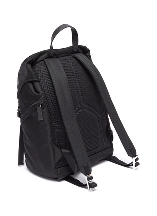 Detail View - Click To Enlarge - PRADA - Tessuto logo plaque nylon backpack
