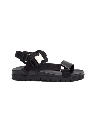 Main View - Click To Enlarge - PRADA - Buckled sandals