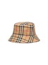 Figure View - Click To Enlarge - BURBERRY - Vintage check print bucket hat