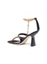  - BY FAR - 'Gina' metal chain heeled sandals
