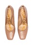 Detail View - Click To Enlarge - SAM EDELMAN - 'Beth' croc embossed leather pumps
