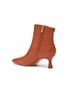  - SAM EDELMAN - 'Lizzo' square toe leather ankle boots