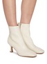 Figure View - Click To Enlarge - SAM EDELMAN - 'Lizzo' square toe leather ankle boots