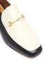 Detail View - Click To Enlarge - SAM EDELMAN - Jamille monochrome leather heeled horsebit loafers