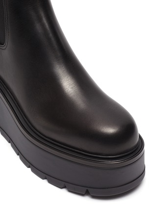 Detail View - Click To Enlarge - VALENTINO GARAVANI - Valentino Garavani '85 Uniqueform' leather Chelsea boots