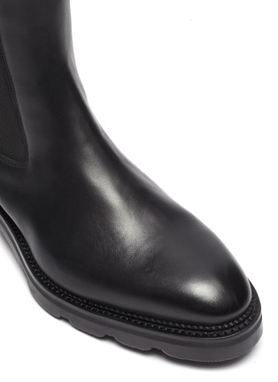 Detail View - Click To Enlarge - ALEXANDER WANG - Andy' knee high flat leather boots