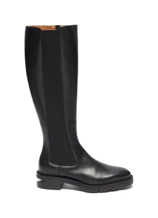Main View - Click To Enlarge - ALEXANDER WANG - Andy' knee high flat leather boots