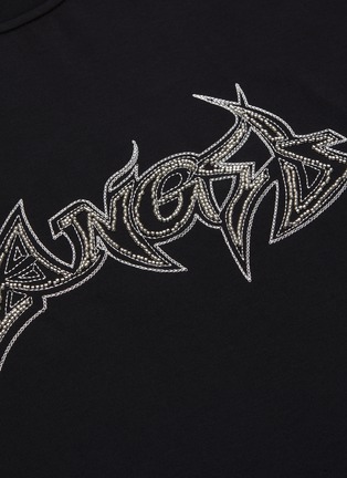  - ANGEL CHEN - Logo embroidered T-shirt