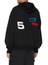 Back View - Click To Enlarge - ANGEL CHEN - Mixed patch hoodie