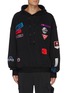 Main View - Click To Enlarge - ANGEL CHEN - Mixed patch hoodie