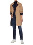 Figure View - Click To Enlarge - BRUNELLO CUCINELLI - Reversible quilted thermo padded nylon coat