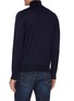 Back View - Click To Enlarge - BRUNELLO CUCINELLI - Cashmere-silk blend turtleneck sweater