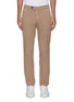 Main View - Click To Enlarge - BRUNELLO CUCINELLI - Tab waistband slim fit cotton pants