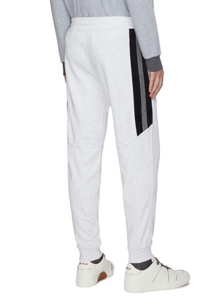 Back View - Click To Enlarge - BRUNELLO CUCINELLI - Side panel jogging pants