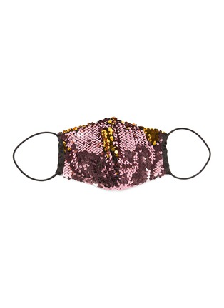 Main View - Click To Enlarge - EUGENIA KIM - Sculpted sequin face mask