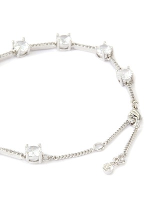 Detail View - Click To Enlarge - CZ BY KENNETH JAY LANE - Cubic zirconia linked station bracelet