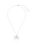 Main View - Click To Enlarge - CZ BY KENNETH JAY LANE - Moon and star cubic zirconia pendant necklace