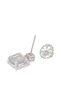 Detail View - Click To Enlarge - CZ BY KENNETH JAY LANE - Round princess cut stud cubic zirconia drop earrings