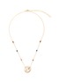 Main View - Click To Enlarge - CZ BY KENNETH JAY LANE - Cubic zirconia mother of pearl station necklace