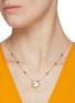 Figure View - Click To Enlarge - CZ BY KENNETH JAY LANE - Cubic zirconia mother of pearl station necklace