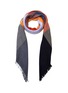 Main View - Click To Enlarge - FRANCO FERRARI - 'Nirvana' colour block wool scarf