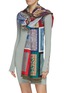 Figure View - Click To Enlarge - FRANCO FERRARI - 'Pallino' multi patterned silk scarf