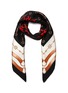 Main View - Click To Enlarge - FRANCO FERRARI - 'Twill Seta' belt and chain motif silk scarf