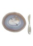 Main View - Click To Enlarge - ANNA BY RABLABS - Ita Gemstone Cheese Plate and Spreader Set