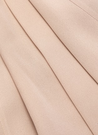 Detail View - Click To Enlarge - VALENTINO GARAVANI - Belted sleeveless georgette dress