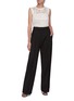 Figure View - Click To Enlarge - VALENTINO GARAVANI - Wool mohair blend suiting pants